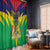 Personalised Mauritius Window Curtain Stella Clavisque Maris Indici