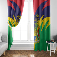 Personalised Mauritius Window Curtain Stella Clavisque Maris Indici