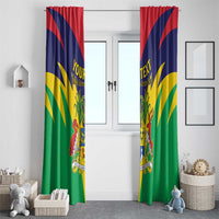 Personalised Mauritius Window Curtain Stella Clavisque Maris Indici