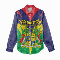 Personalised Mauritius Women Casual Shirt Stella Clavisque Maris Indici