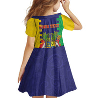 Personalised Mauritius Family Matching Off Shoulder Maxi Dress and Hawaiian Shirt Coat Of Arms Mix Paisley Pattern