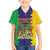 Personalised Mauritius Hawaiian Shirt Coat Of Arms Mix Paisley Pattern