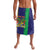 Personalised Mauritius Lavalava Coat Of Arms Mix Paisley Pattern