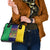 Personalised Mauritius Shoulder Handbag Coat Of Arms Mix Paisley Pattern