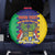 Personalised Mauritius Spare Tire Cover Coat Of Arms Mix Paisley Pattern