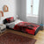 Personalised Mauritius Football Bedding Set Allez Les Dodos Grunge Style
