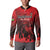 Personalised Mauritius Football Button Sweatshirt Allez Les Dodos Grunge Style