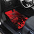 Personalised Mauritius Football Car Mats Allez Les Dodos Grunge Style