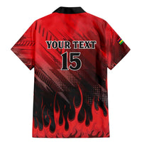 Personalised Mauritius Football Family Matching Mermaid Dress and Hawaiian Shirt Allez Les Dodos Grunge Style