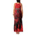 Personalised Mauritius Football Family Matching Tank Maxi Dress and Hawaiian Shirt Allez Les Dodos Grunge Style