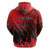 Personalised Mauritius Football Hoodie Allez Les Dodos Grunge Style