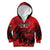 Personalised Mauritius Football Kid Hoodie Allez Les Dodos Grunge Style