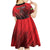 Personalised Mauritius Football Kid Short Sleeve Dress Allez Les Dodos Grunge Style