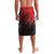 Personalised Mauritius Football Lavalava Allez Les Dodos Grunge Style