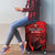 Personalised Mauritius Football Luggage Cover Allez Les Dodos Grunge Style