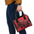 Personalised Mauritius Football Shoulder Handbag Allez Les Dodos Grunge Style