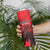 Personalised Mauritius Football Skinny Tumbler Allez Les Dodos Grunge Style