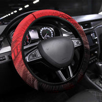 Mauritius Football Steering Wheel Cover Allez Les Dodos Grunge Style