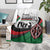 Happy Kenya Madaraka Day Blanket Maasai Shield - Kenyan Pattern