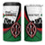 Personalised Happy Kenya Madaraka Day 4 in 1 Can Cooler Tumbler Maasai Shield - Kenyan Pattern