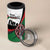 Personalised Happy Kenya Madaraka Day 4 in 1 Can Cooler Tumbler Maasai Shield - Kenyan Pattern