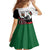 Personalised Happy Kenya Madaraka Day Family Matching Mermaid Dress and Hawaiian Shirt Maasai Shield - Kenyan Pattern