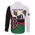 Personalised Happy Kenya Madaraka Day Family Matching Mermaid Dress and Hawaiian Shirt Maasai Shield - Kenyan Pattern