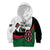 Personalised Happy Kenya Madaraka Day Kid Hoodie Maasai Shield - Kenyan Pattern
