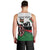 Personalised Happy Kenya Madaraka Day Men Tank Top Maasai Shield - Kenyan Pattern