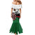 Personalised Happy Kenya Madaraka Day Mermaid Dress Maasai Shield - Kenyan Pattern