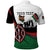 Personalised Happy Kenya Madaraka Day Polo Shirt Maasai Shield - Kenyan Pattern