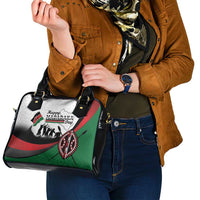 Happy Kenya Madaraka Day Shoulder Handbag Maasai Shield - Kenyan Pattern