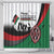 Happy Kenya Madaraka Day Shower Curtain Maasai Shield - Kenyan Pattern