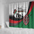 Happy Kenya Madaraka Day Shower Curtain Maasai Shield - Kenyan Pattern