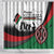 Happy Kenya Madaraka Day Shower Curtain Maasai Shield - Kenyan Pattern