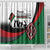 Happy Kenya Madaraka Day Shower Curtain Maasai Shield - Kenyan Pattern