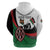 Personalised Happy Kenya Madaraka Day Zip Hoodie Maasai Shield - Kenyan Pattern