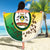 Personalised Nairobi Kenya Beach Blanket The Green City under the Sun