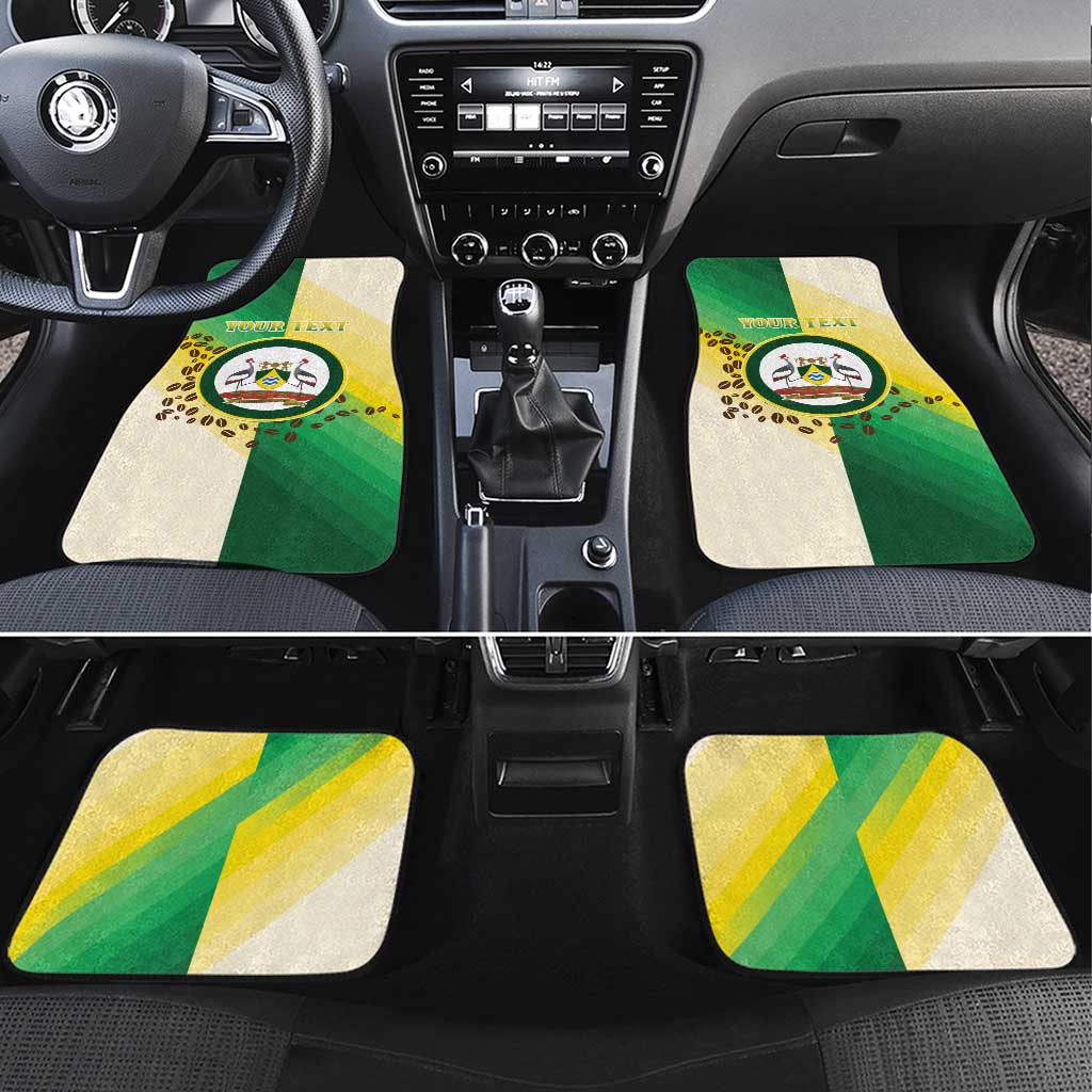 Personalised Nairobi Kenya Car Mats The Green City under the Sun