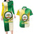 Personalised Nairobi Kenya Couples Matching Long Sleeve Bodycon Dress and Hawaiian Shirt The Green City under the Sun