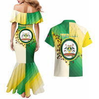 Personalised Nairobi Kenya Couples Matching Mermaid Dress and Hawaiian Shirt The Green City under the Sun