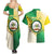 Personalised Nairobi Kenya Couples Matching Summer Maxi Dress and Hawaiian Shirt The Green City under the Sun