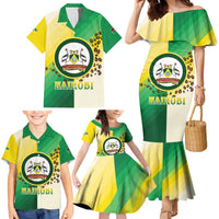 Personalised Nairobi Kenya Family Matching Mermaid Dress and Hawaiian Shirt The Green City under the Sun