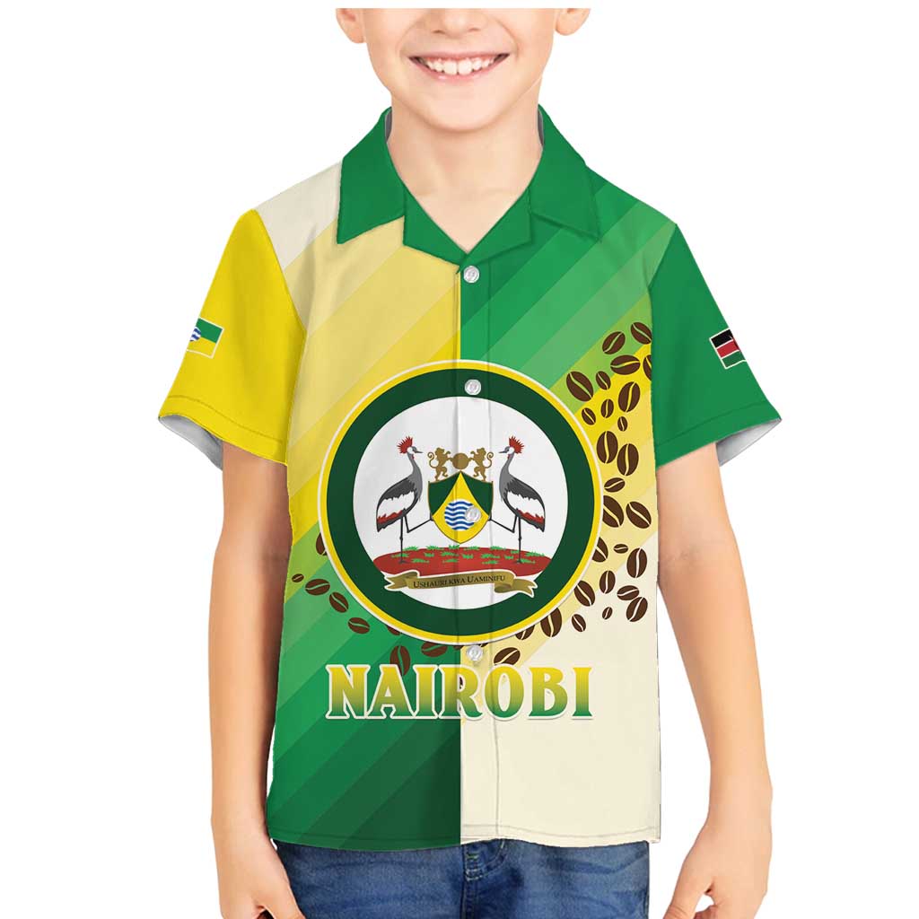 Personalised Nairobi Kenya Family Matching Mermaid Dress and Hawaiian Shirt The Green City under the Sun