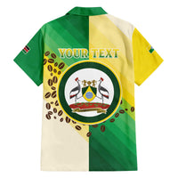 Personalised Nairobi Kenya Family Matching Off The Shoulder Long Sleeve Dress and Hawaiian Shirt The Green City under the Sun