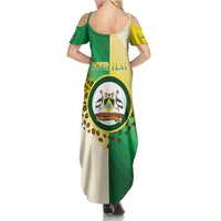 Personalised Nairobi Kenya Family Matching Summer Maxi Dress and Hawaiian Shirt The Green City under the Sun