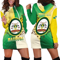 Personalised Nairobi Kenya Hoodie Dress The Green City under the Sun