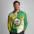 Personalised Nairobi Kenya Long Sleeve Polo Shirt The Green City under the Sun