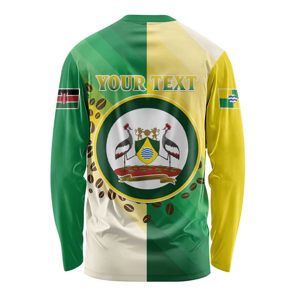 Personalised Nairobi Kenya Long Sleeve Shirt The Green City under the Sun