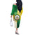 Personalised Nairobi Kenya Off The Shoulder Long Sleeve Dress The Green City under the Sun